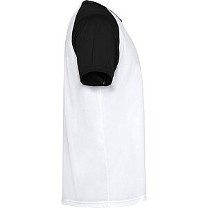 Unisex tričko Roly Indianapolis, bílá/černá, velikost S