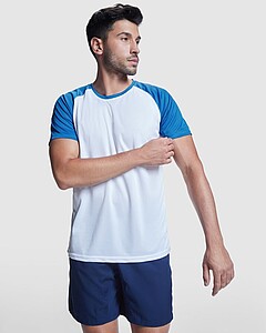 Unisex tričko Roly Indianapolis, bílá/černá, velikost XL