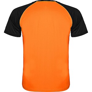 Unisex tričko Roly Indianapolis, fluorescenční oranžová, velikost L
