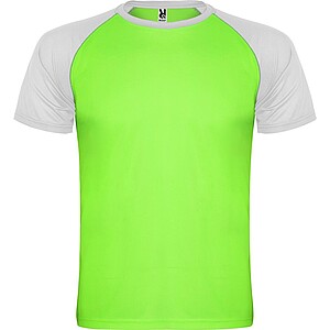Unisex tričko Roly Indianapolis, fluorescenční zelená, velikost S