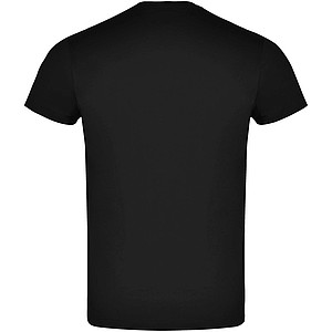 Unisex tričko s krátkým rukávem, ROLY ATOMIC, černá, vel. XL