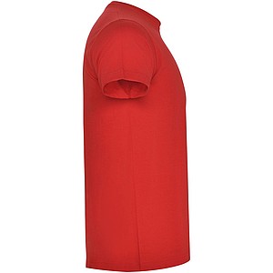 Unisex tričko s krátkým rukávem, ROLY ATOMIC, červená, vel. L