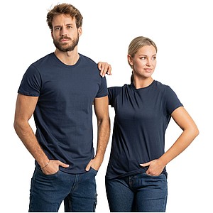 Unisex tričko s krátkým rukávem, ROLY ATOMIC, navy, vel. XS