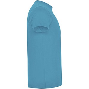 Unisex tričko s krátkým rukávem, ROLY ATOMIC, tyrkysová, vel. XS