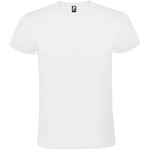 Unisex tričko s krátkym rukávom, ROLY ATOMIC, biela, veľ. L