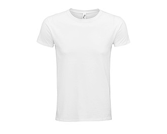 Unisex tričko SOLS EPIC, bílá, M - firemní trička s potiskem
