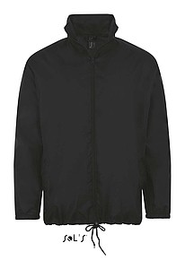 Unisex vetrovka SOLS SHIFT - UNISEX VODE ODOLNÁ VETROVKA, čierna, L