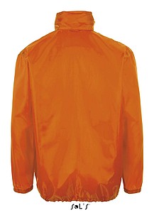 Unisex větrovka SOLS SHIFT - UNISEX WATER REPELLENT WINDBREAKER, oranžová, 2XL