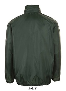 Unisex větrovka SOLS SHIFT - UNISEX WATER REPELLENT WINDBREAKER, tmavě zelená, XS