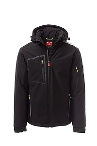 Unisex zimná bunda Payper STREAM PAD, čierna, veľkosť XXS