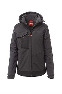 Unisex zimní bunda Payper PERFORMER PAD, antracitová, velikost XS