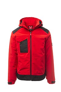 Unisex zimní bunda Payper PERFORMER PAD, červená, velikost M