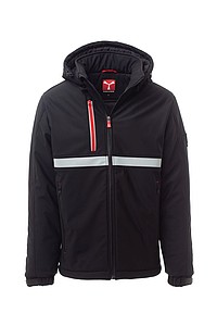 Unisex zimní bunda Payper WISE PAD, černá, velikost L - reklamní předměty