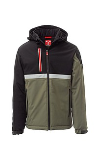 Unisex zimní bunda Payper WISE PAD, vojenská zelená, velikost 5XL