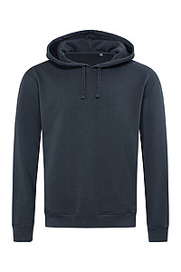 Univerzální mikina STEDMAN RECYCLED UNISEX SWEAT HOODIE, půlnoční modrá, M