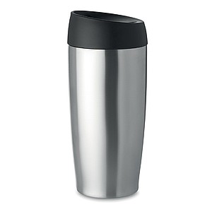 UPSALA Dvoustěnný cestovní hrnek z nerezové oceli o objemu 400 ml
