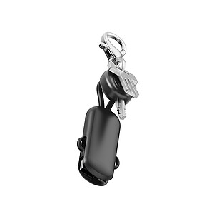 Urban Vitamin Dublin 100W 4-v-1 kabel na klíčenku, černá