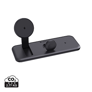 Urban Vitamin magnetická 15W nabíjačka 3 v 1 z RCS, čierna