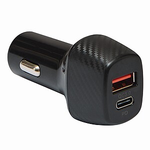 USB adaptér, čierna