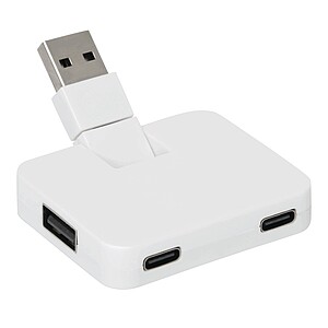 USB hub, biela