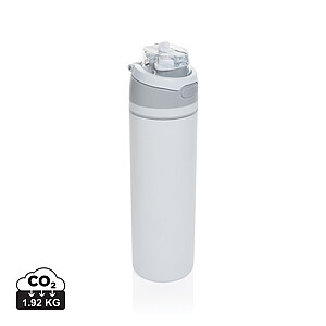 Uzavíratelná láhev 700ml z RCS recyklované oceli, bílá
