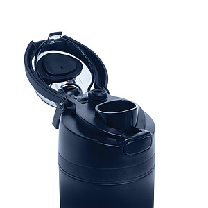 Uzavíratelná láhev 700ml z RCS recyklované oceli, námořní modrá