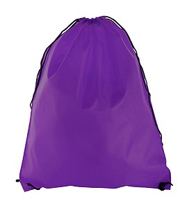 Vak se stahováním šňůrkou, 210T polyester, fialový