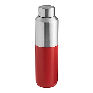 Vákuová fľaša na pitie 600 ml, červená