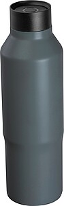 Vákuová nerezová fľaša 600 ml, antracitová