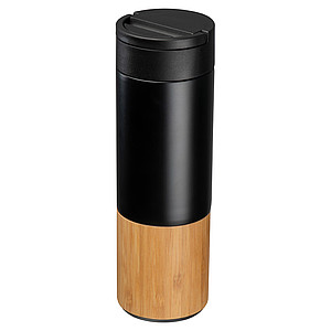 Vakuová termofľaša, objem 500 ml, čierna