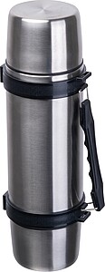 Vakuová termoska s pohárikmi 1000 ml, sivá
