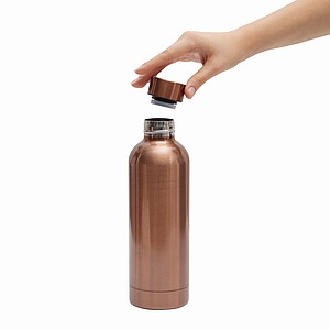 Vakuově izolovaná láhev 500 ml, měděná