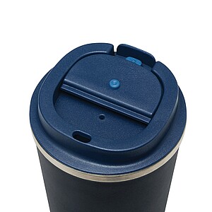 Vakuově izolovaný cestovní termohrnek 350 ml, námořní modrá