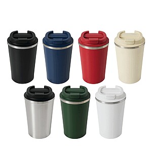 Vakuově izolovaný cestovní termohrnek 350 ml, námořní modrá