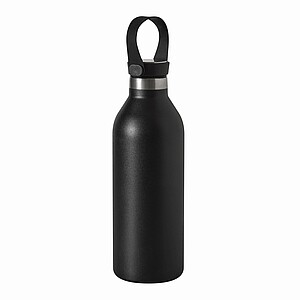 Vakuovo izolovaná fľaša 600 ml, čierna