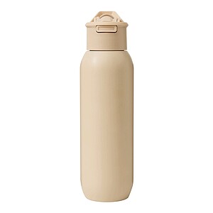 Vakuovo izolovaná fľaša na pitie 600 ml, béžová