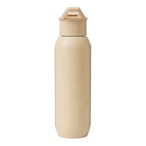 Vakuovo izolovaná fľaša na pitie 600 ml, béžová