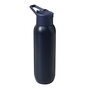 Vakuovo izolovaná fľaša na pitie 600 ml, námornícka modrá
