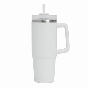 Vakuový kelímek na pití 900 ml, bílá