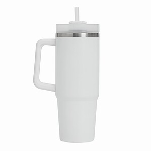 Vakuový kelímek na pití 900 ml, bílá