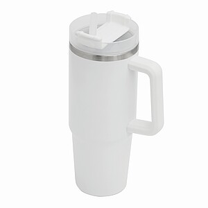 Vakuový termohrnček na pitie 900 ml, biela