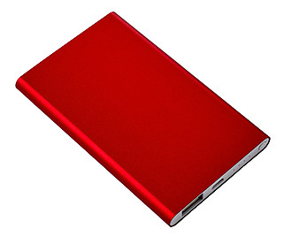 VALUR Hliníková powerbanka s kapacitou 4000 mAh, černá