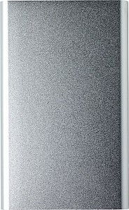 VALUR Hliníková powerbanka s kapacitou 4000 mAh, stříbrná