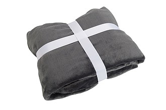 VANILLA SEASON BERNINA Televízna deka s rukávmi, sivá - deka s vlastním potiskem