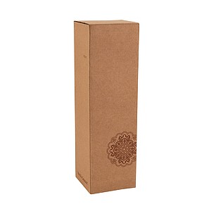 VANILLA SEASON INDAUR Sklenená fľaša s korkovým rukávom, 500 ml
