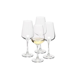 VANILLA SEASON MORETON 4 Sada 4ks pohárov na biele víno, 250 ml