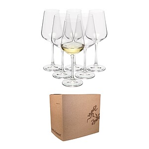 VANILLA SEASON MORETON 6 Sada 6 ks pohárov na biele víno, 250 ml