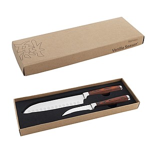 VANILLA SEASON NUMAZU Set dvoch exkluzívnych kuchynských nožov z nemeckej ocele - reklamní předměty