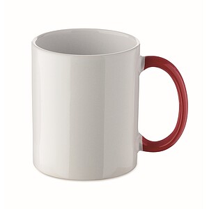 Vánoční keramický hrnek 300 ml, červená