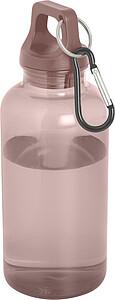 VASEALA Láhev z RPET s karabinou, 400 ml, růžovohnědá